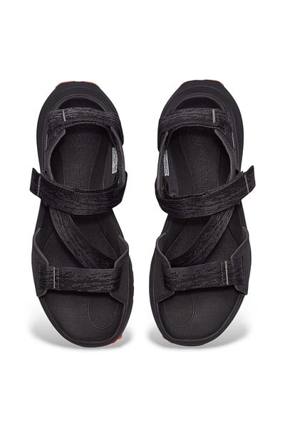 Timberland Motıon Dune Backstrap Black Sandals for Men (Tb0A6Dppety1)