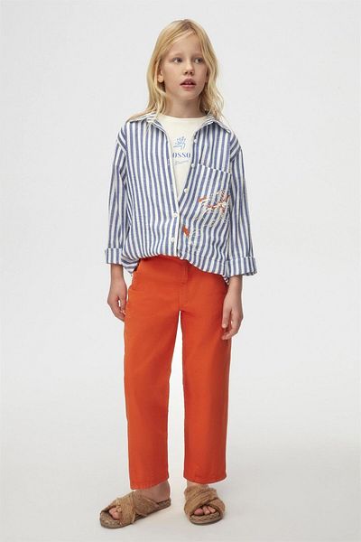nk kids Синя люлякова риза за момиче, модел №: 38437