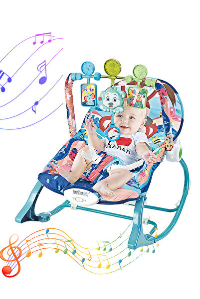 Ma Baby Multifunctional Baby Music Vibration Rocking Chair, Newborn Baby Rockers