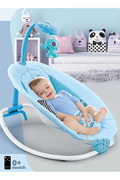Ma Baby Multifunctional Baby Rocking Chair, Remote Control Baby Rocker Recliner