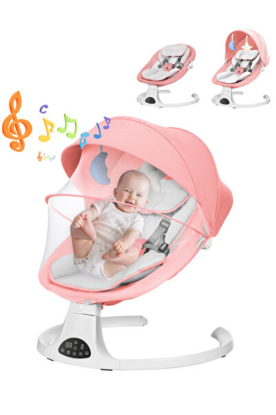 Ma Baby كرسي هزاز كهربائي للأطفال، كرسي هزاز للأطفال مع جهاز تحكم عن بعد