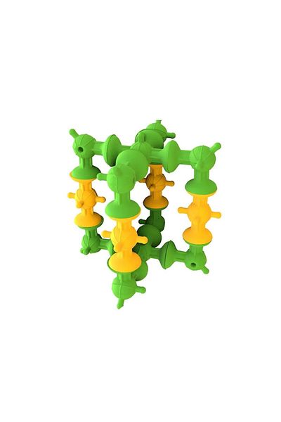 PİLSAN Pilsan Toy Soft Suction Cup Molecules 44 Pieces