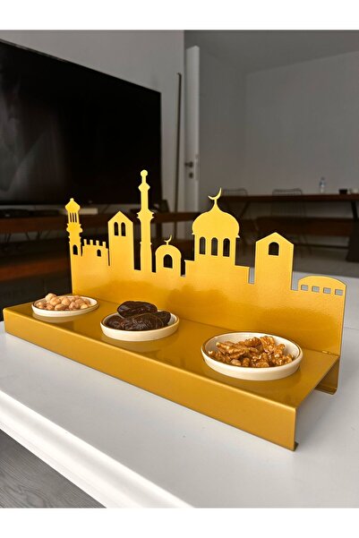 Home Ramazan Ayı Dekoratif Gold Çerezlik
