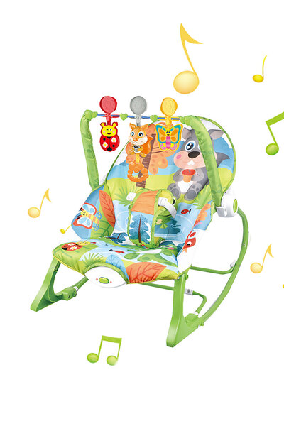 Ma Baby كرسي هزاز كهربائي موسيقي للأطفال