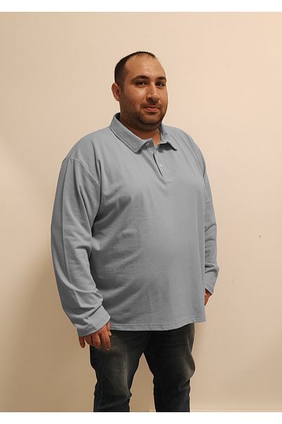 rood Μεγάλο μέγεθος Unisex ΜΑΚΡΥΜΑΝΙΚΟ ΓΙΑΚΑ POLO
