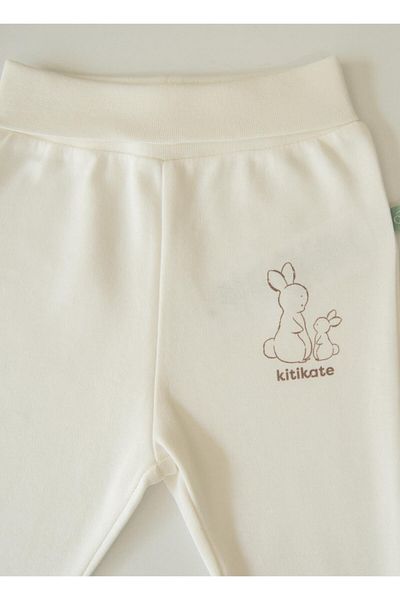 kitikate Organic New Basic Socks Baby Size Ecru