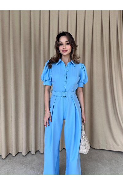 Mooi Butik Ολόσωμη φόρμα STEFFY 5004 - Baby Blue