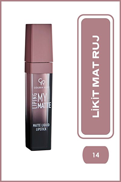 Golden Rose Liping My Matte 14 Mat Likit Ruj 5,5 ml