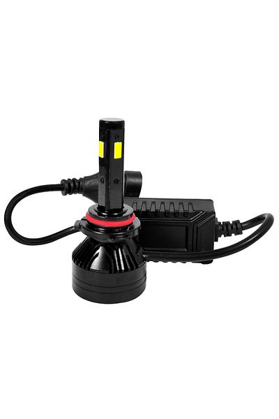 Spider Ultra Bright Mini8 9005 HB3 H10 LED Headlight Bulbs – ZES Chips, Instant Start
