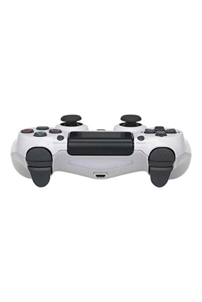 COOYA Wireless Game Controller Compatible with Ps4,with LED indicator Light,Adjustable Weight,White
