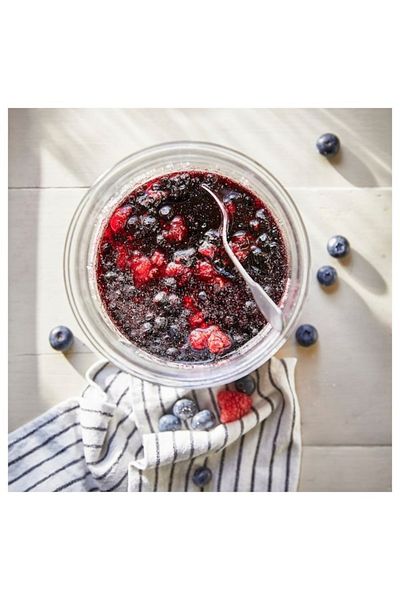 IKEA STÖRTSKÖN Scented Pillar Candle, Berries/Red, 30 hr | Long-Lasting, Fruity Aroma, Cozy Home Ambience