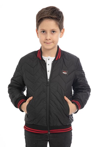 freemen Sports Men's Sports Children's College Collar Lined Water and Windproof Zippered Pocket Coat Jacket