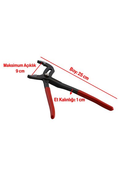 Rico Fort Adjustable Parrot Pliers 25 cm 250 mm Multi-Purpose Clamping Disassembly Hand Tool