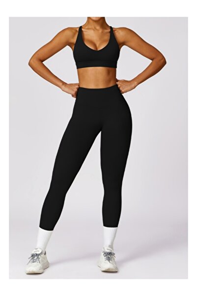 KAWN YOGA حمالة صدر رياضية نسائية مخططة من الخلف - حمالة صدر مبطنة منخفضة التأثير لممارسة تمارين اليوجا مع حمالة صدر مدمجة قابلة للإزالة