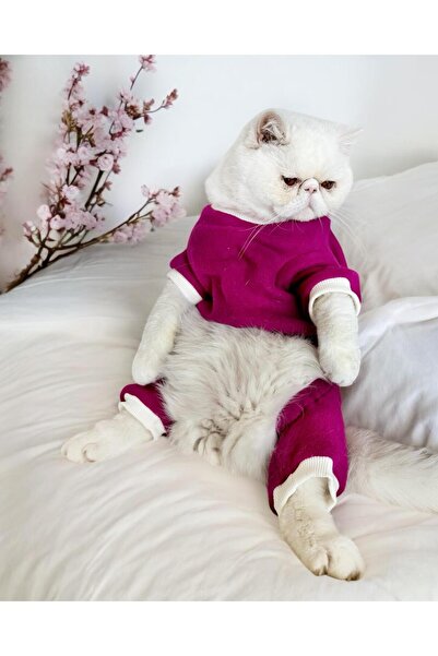 Kemique Foxie Polar Kedi Tulum Pijama