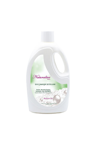 naturalive Beyazlar için Çamaşır Makinesi Deterjanı 2500 ML