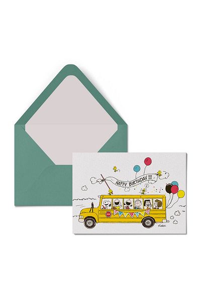 HRS Happy Birthday Postcard - Greeting Card and Envelope