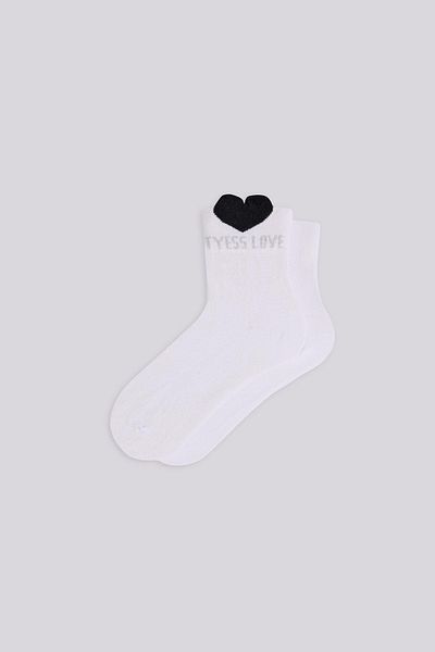 Tyess BG Store Girl's White Socks