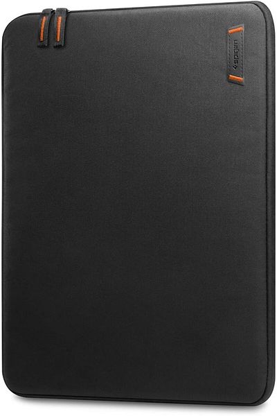 Spigen حقيبة كمبيوتر محمول مقاومة للماء مقاس 14 بوصة متوافقة مع أجهزة الكمبيوتر المحمولة مقاس 13 إلى 14 بوصة - أسود