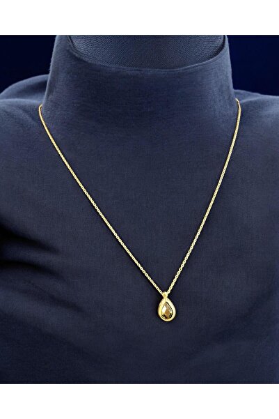 Sarraff 14 AYAR ALTIN TEK TAŞ KOLYE