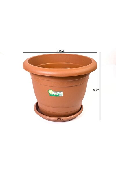 Hak Plastik Antik Saksı No 7 Klasik Bahçe Çiçek Saksısı