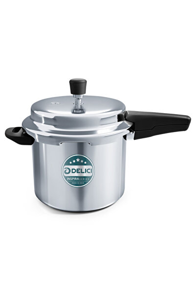 DELICI طنجرة ضغط من الفولاذ المقاوم للصدأ DELICI سعة 3 لتر (SPC3E) مع قاعدة تسخين سريعة