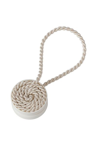 IKEA FONSTERBOMAL Magnetic Curtain Tie-Back, Beige No Drilling, Strong Hold, Stylish Home Decor Accessory