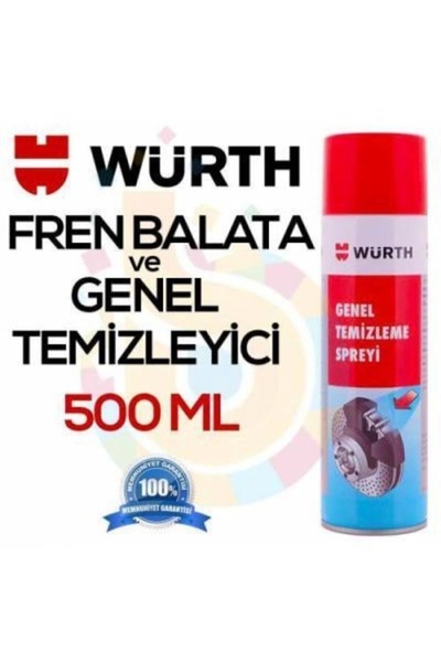 Würth Genel Temizleyici Fren Balata Spreyi 500 ml