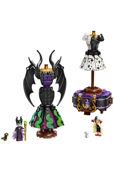 LEGO Disney Villains Maleficent's and Cruella De Vil's Dress 43262 - Kids Ages 9 and up