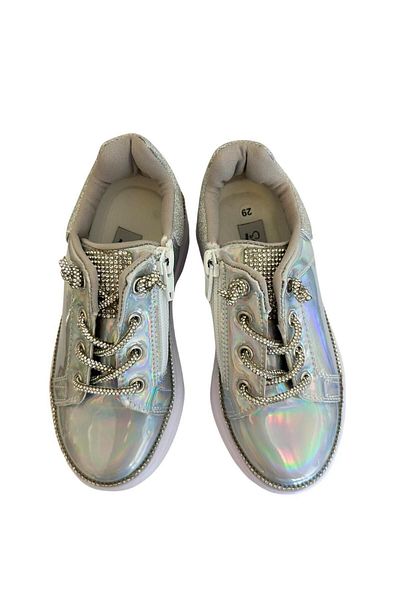 Baby DS Pantofi sport Bloom Silver Color