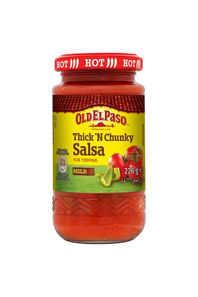 Old El Paso Thick 'n Chunky Original Salsa (MILD) 226g