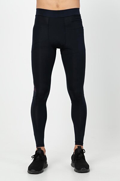 MARATON بنطال ضيق رجالي للجري باللون الأزرق الداكن