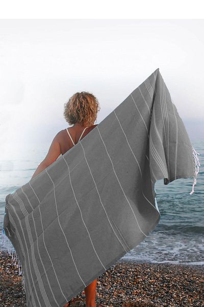 Hepsine Rakip Πετσέτα Sultan Peshtemal 100 Cotton Sea Beach Bath Peshtemal 100x180 cm