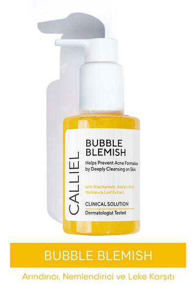 CALLİEL Anti-Blemish Effective, Brightening Skin Tone Equalizing Blemish Bubble 120 ml