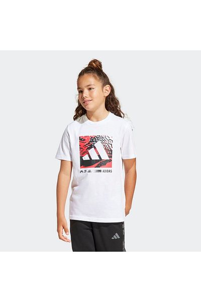 adidas Tricou ADIDAS pentru copii J CAMO LOGO TEE - JD4642
