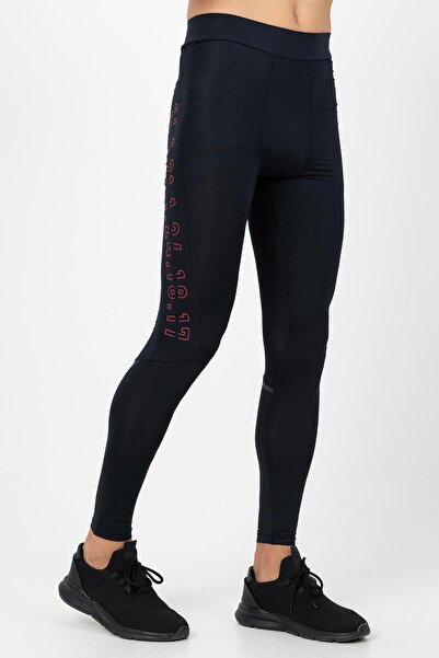 MARATON Running Men's Navy Blue Leggings