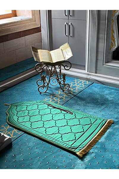 Genel Markalar İpek Kadife Konforlu Kapitone Seccade - Ortopedik Diz Ağrıtmay...