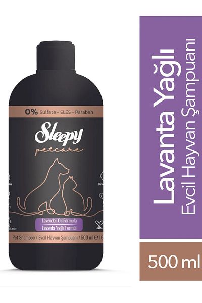 Sleepy Petcare Lavender Oil Pet Purifying Shampoo 3X500 ml