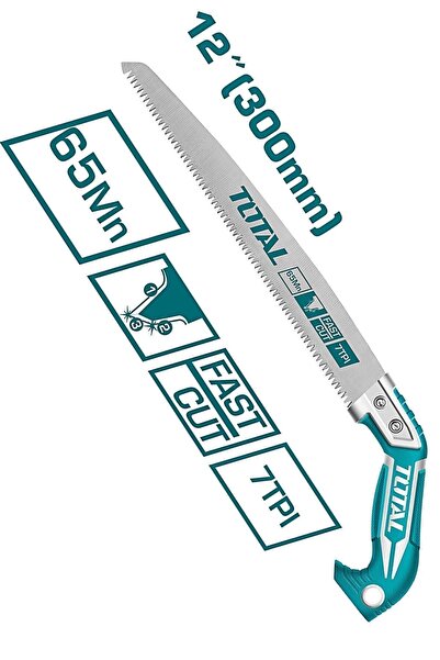 Genel Markalar Budama Testeresi 300 Mm Bağ Dal El Testeresi Plastik Saplı Tht...