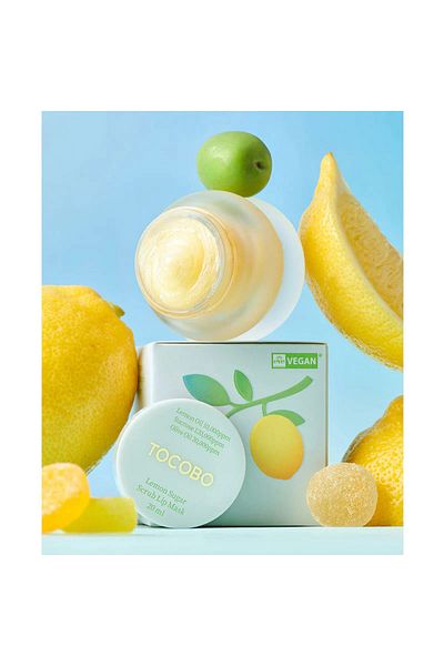 TOCOBO TOCOBO-LEMON SUGAR SCRUB LIP MASK 20ml
