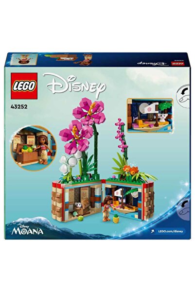 LEGO Disney Moana’nın Saksısı 43252 – 9 Yaş ve Üzeri Çocuklar İçin Mini Bebek Figürü v