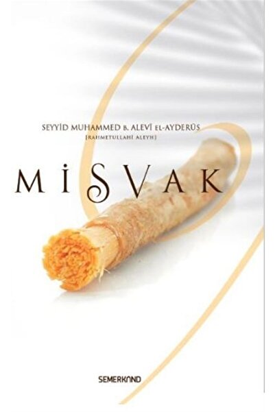 Semerkand Yayınları Misvak - Muhammed B. Alevi El-ayderus 9786051595832