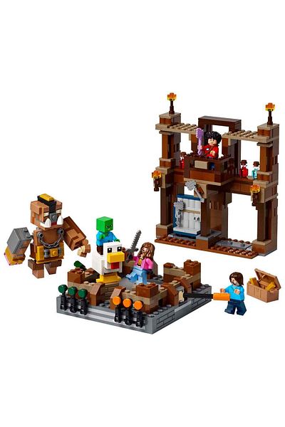 LEGO Minecraft Jungle Manor Fighting Ring 21272 - Creative for Kids Ages 10 and up