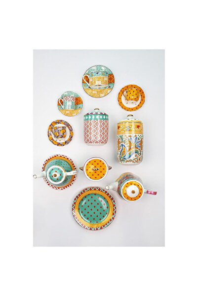 Lucky Art Eliana Bone 27 cm 4-Piece Plate Set