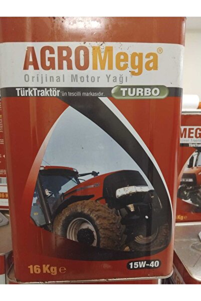 TÜRK TRAKTÖR AGRO MEGA MOTOR YAĞI 15W-40 (16KG)
