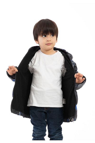 Firststops Sports Men's Coat - Water and Wind Proof Hooded Toothed Pattern Fleece