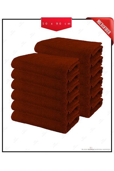 XAMANTHA 12 Pieces Microfiber Hairdresser Barber Hand Face Sports Towel Hair Dye Repellent 50 X90 Cm