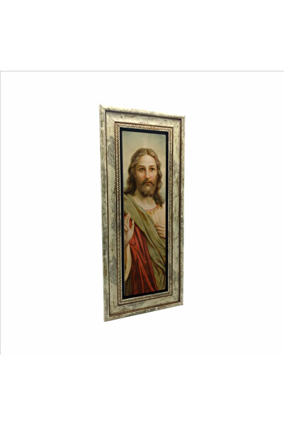 Souvenest İsa Mesih Baskılı Taş Tablo 20x46