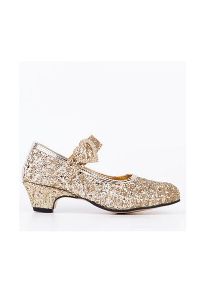 Baby DS PANTOFI CU TOC SPARKLE AUR 36