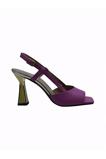Poletto HAKİKİ DERİ PEMBE-ALTIN Sandalet Topuklu 319 260 V1
